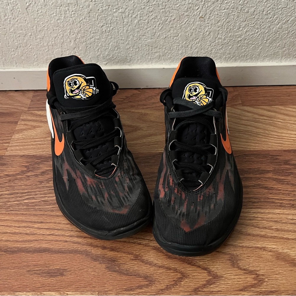 Men’s Nike Air Zoom GT Cut 2 Black/Orange/White Size 10 2023 Basketball Shoes